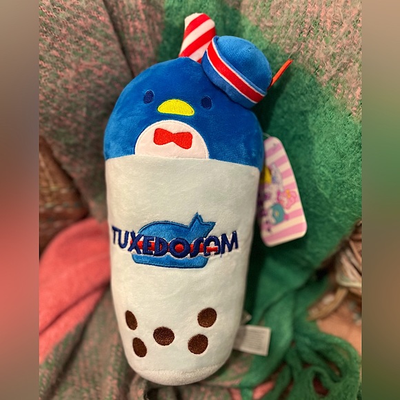 SANRIO Hello Kitty PLUSH TuxedoSam Lg FURRY Stuffed Animal Collectibles Kawaii - Picture 8 of 12